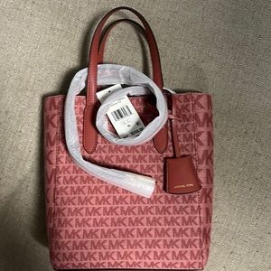 Michael Kors Cinnamon small tote NWT